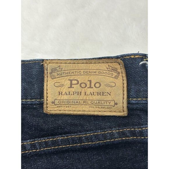 Polo Ralph Lauren Men's Size 34x32 Blue 'The Sullivan Slim' Straight-Leg Jeans - Picture 12 of 16